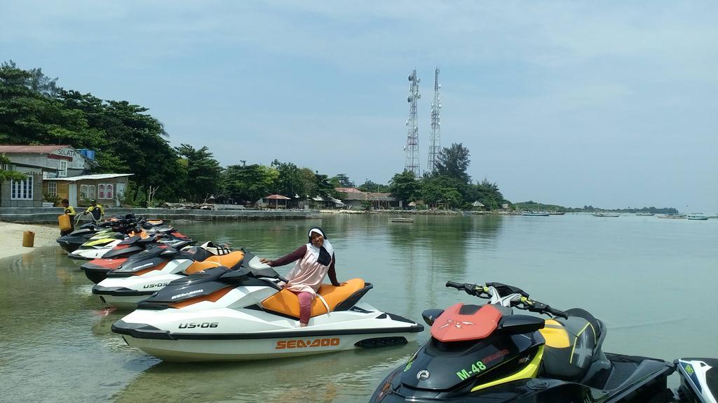 Pari Solata Seaview Homestay Syariah Kepulauan Seribu Exterior foto